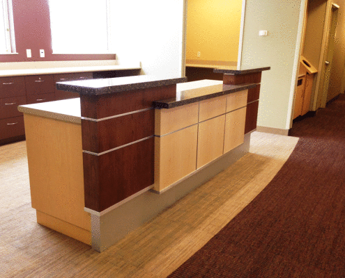 Fairview Orthopaedic Siewert Cabinet Fixture Reception Desk