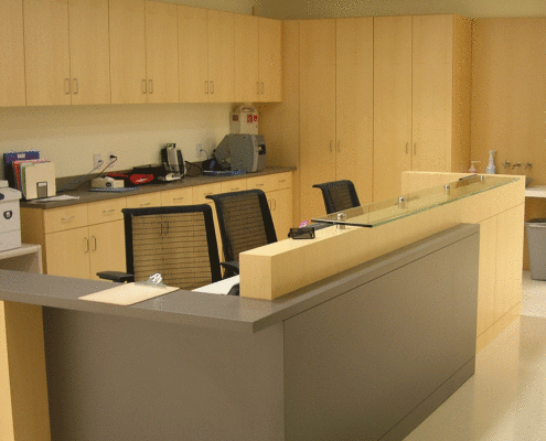 Tria Reception Desk Siewert Cabinet